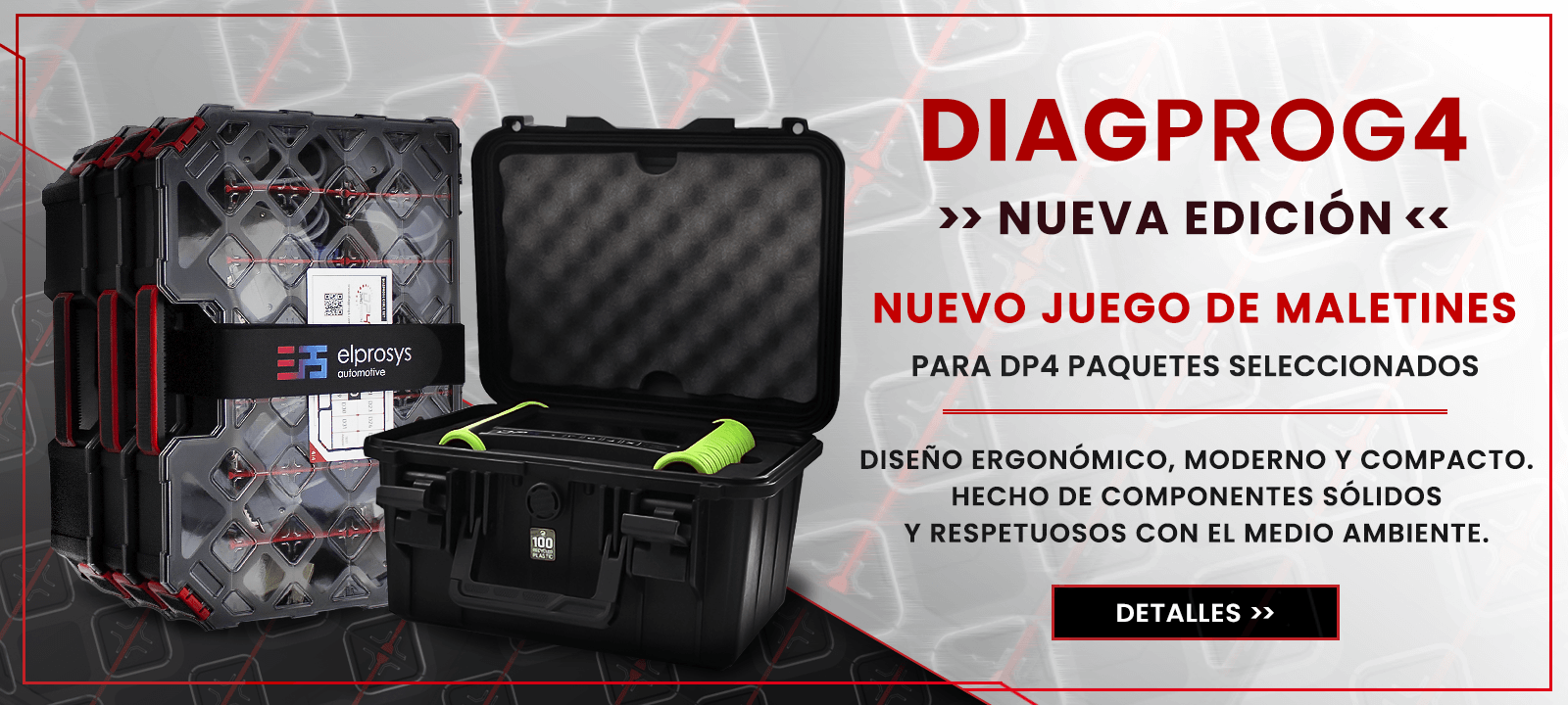 Diagprog4 - nuevo juego de maletas de transporte